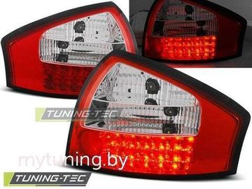Задние фонари led red white для Audi A6 C5 sedan
