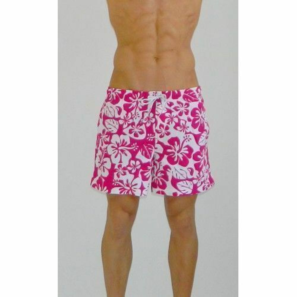 Мужские шорты плавательные с цветочным узором Calvin Klein Swimming Edition Flowers