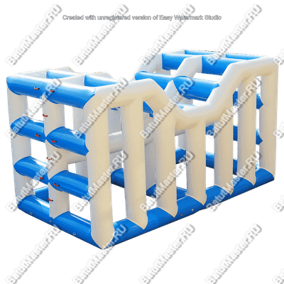 Элемент аквапарка «Объемный куб», 8,5×3×3 м