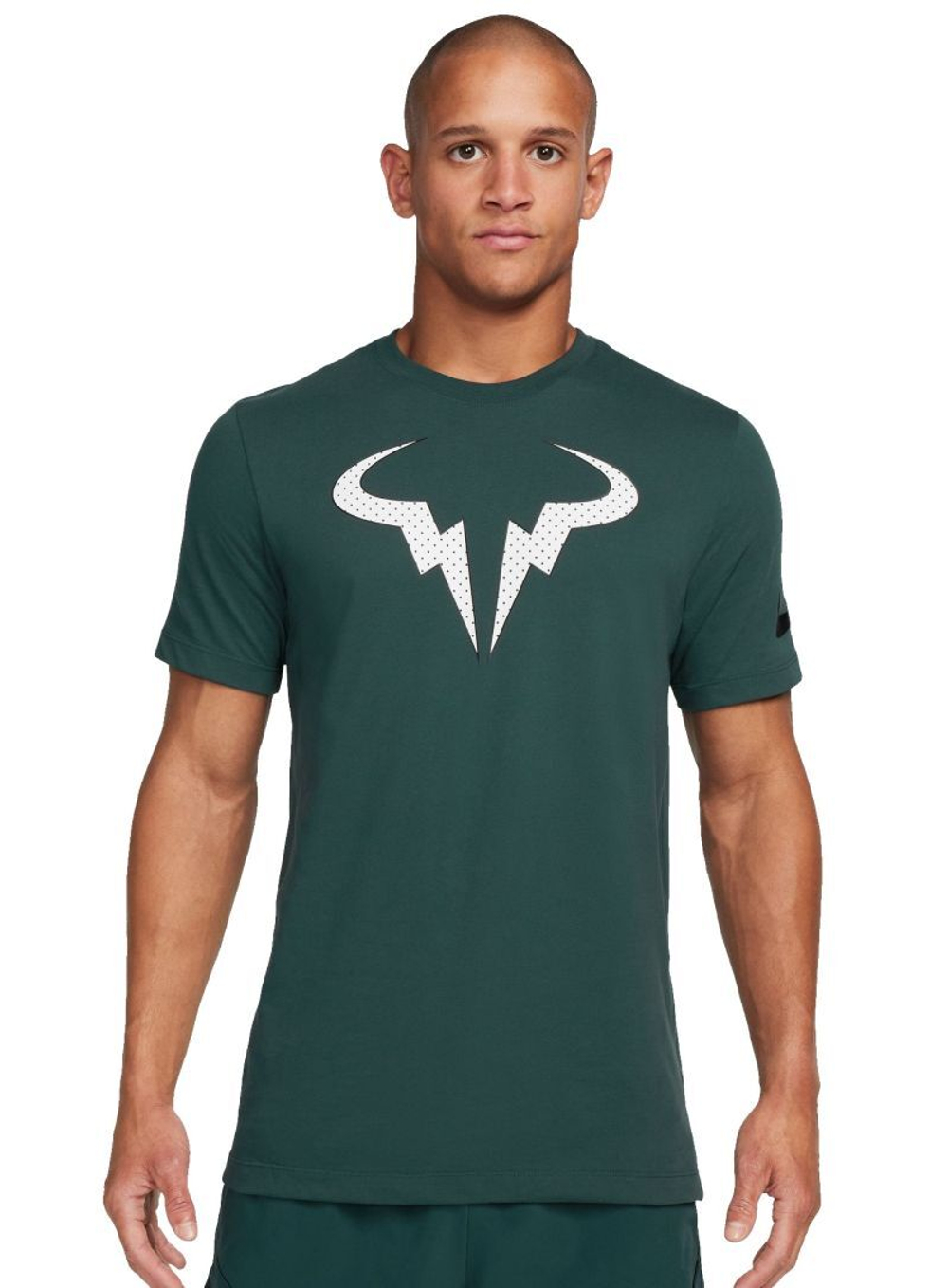 Мужская теннисная футболка Nike Court Dri-Fit Rafa Tennis T-Shirt - deep jungle