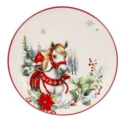 GAEM Тарелка "Лошадь", L25,5 W25,5 H2,5 см