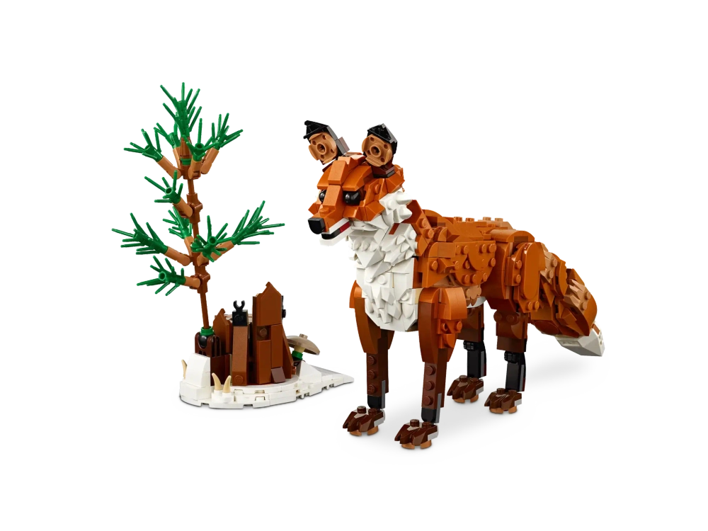 Конструктор LEGO Creator 3in1 31154 Лесные животные: Рыжая лисица