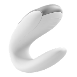 Вибратор для пар Satisfyer Double Fun (белый)