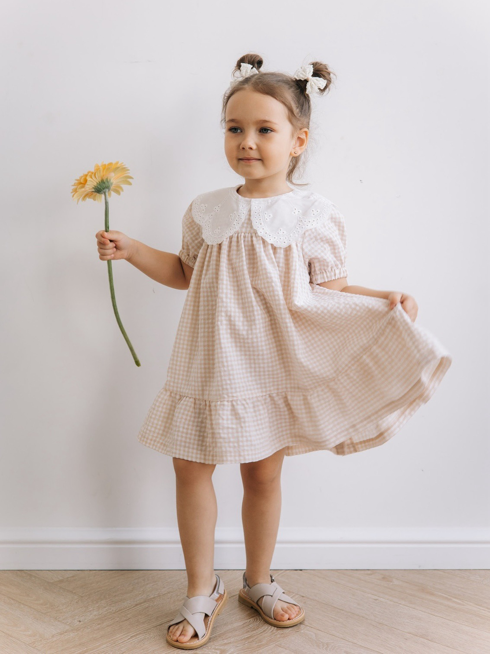 Платье "Гардения", Бежевый