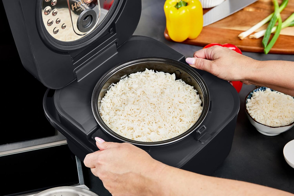 Yum Asia Рисоварка Hotaru Rice Cooker, 3 чашки, 0.54 л ( Slate Grey)