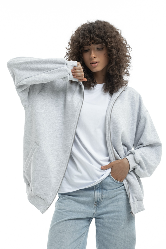 ZIP-худи женское