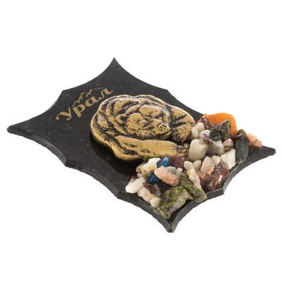 Магнит "Медведь" змеевик 118016