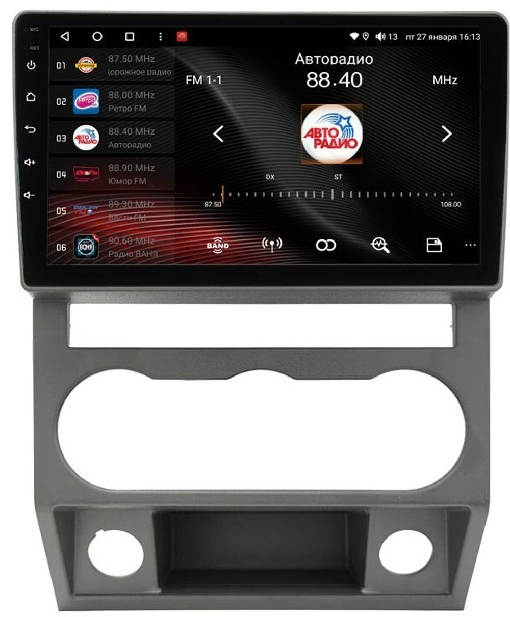 Магнитола для ГАЗель Next, Газон Next - Vaycar VA86-2551 с экраном 9" на Android 13, 8-ядер, 4G SIM-слот