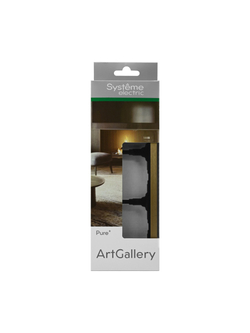 Рамка 3-м ArtGallery Pure метал. латунь SE GAL312203