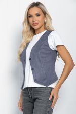 Жилет Силуэт (серый) Б11462 LT Collection