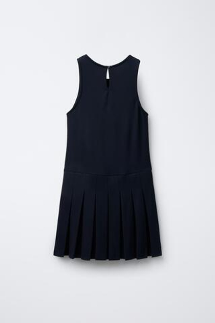 ZARA САРАФАН В СКЛАДКУ, МОРСКОЙ СИНИЙ