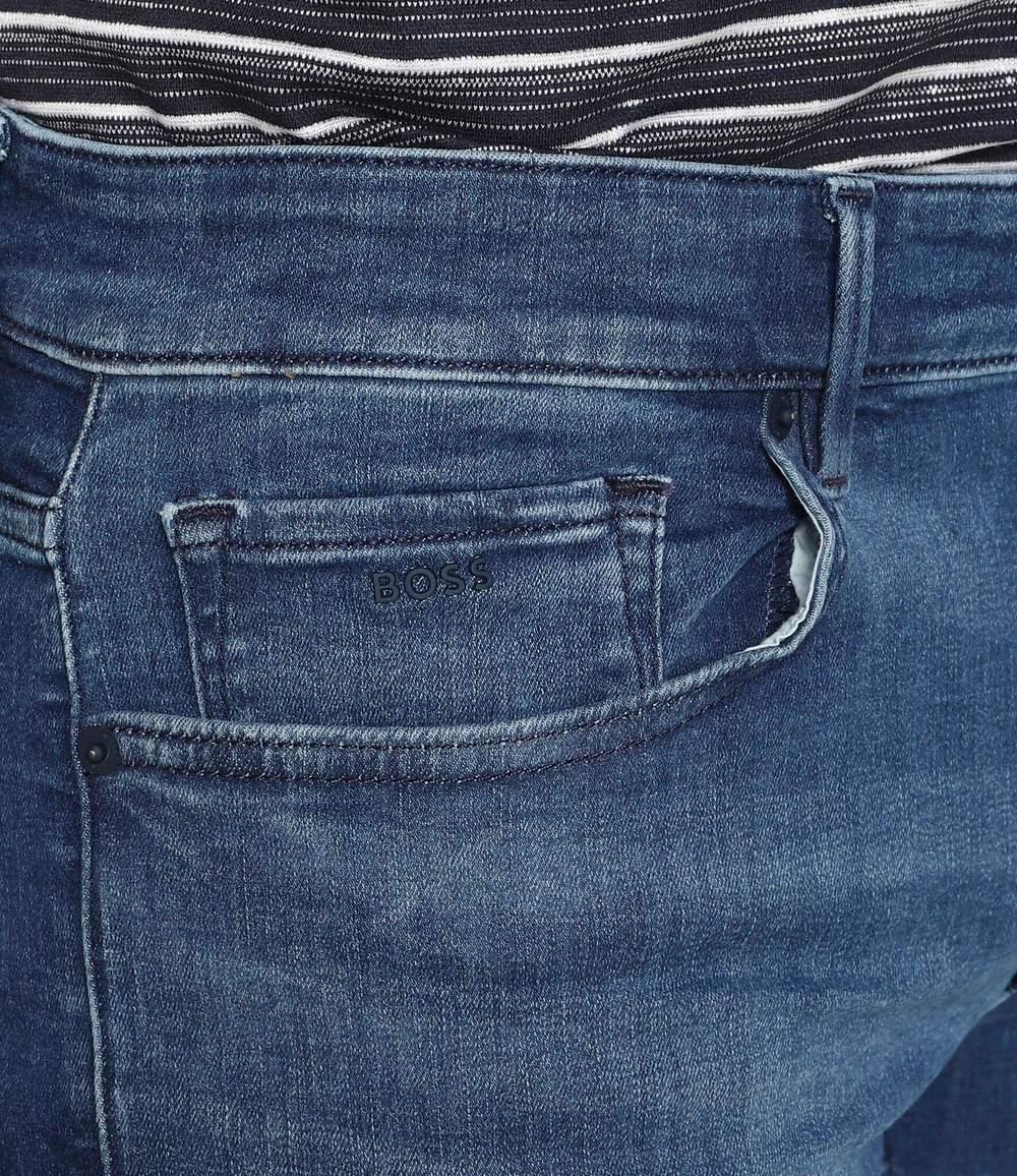 штаны charleston4 10241147 02 BOSS BLACK - голубой(50473007)