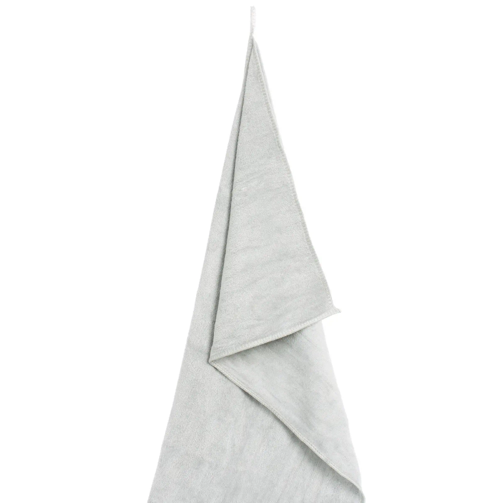 Полотенце кухонное «UNICO», 34*72 см, цвет светло-серый, микрофибра 300 гр/м2