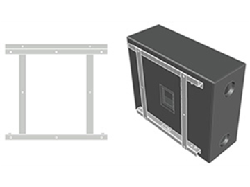 CVGAUDIO WM-SM8B-W - кронштейн для инсталляционных сабвуферов CVGAUDIO SUBONE model B и model C