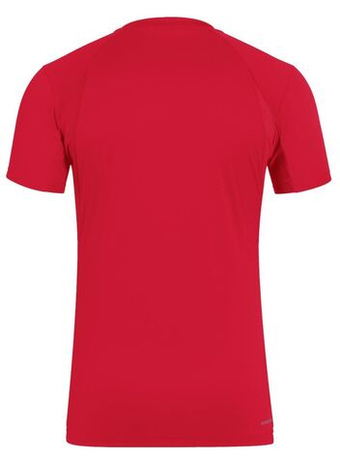 Мужская теннисная футболка Adidas Club 3-Stripes - better scarlet red