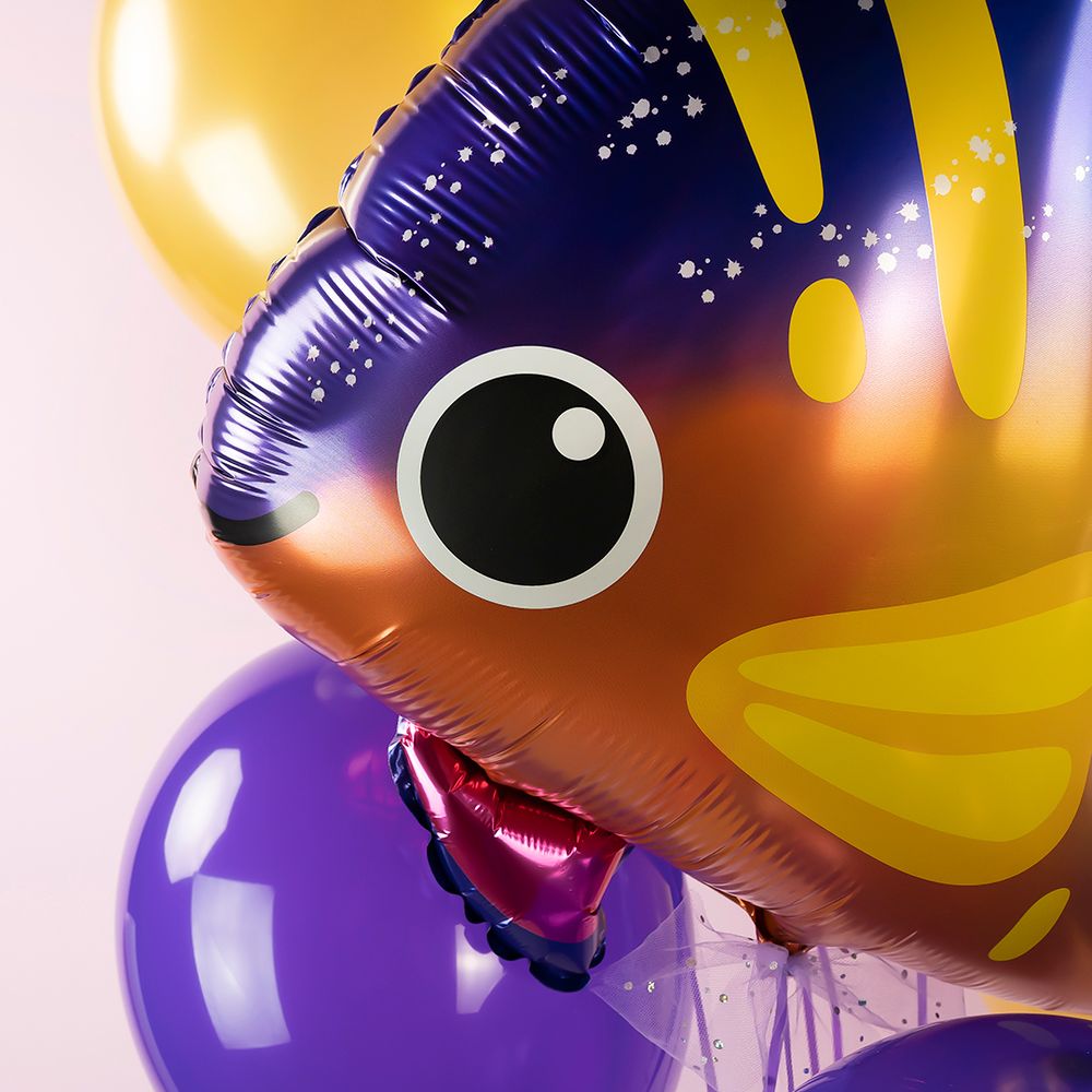 Шар (25''/64 см) Фигура, Тропическая рыбка, 1 шт.