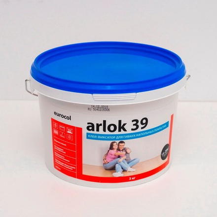 Клей Arlok 39 для фиксации гибких покрытий 3 кг