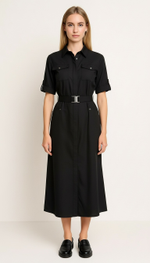 Платье c потайной застежкой для парикмахера