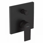 Смеситель для ванны Hansgrohe Vernis Shape 71468670 черный матовый