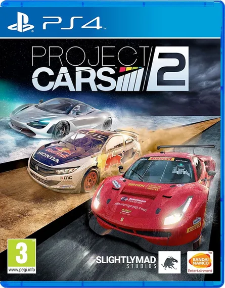 PS4 Project Cars 2 (Б/У, Русские субтитры, CUSA-04093)