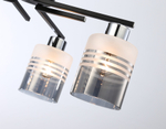 TR303212/4 BK/CH/SM/FR черный/хром/дымчатый/белый матовый E27*4 max 60W D515*200