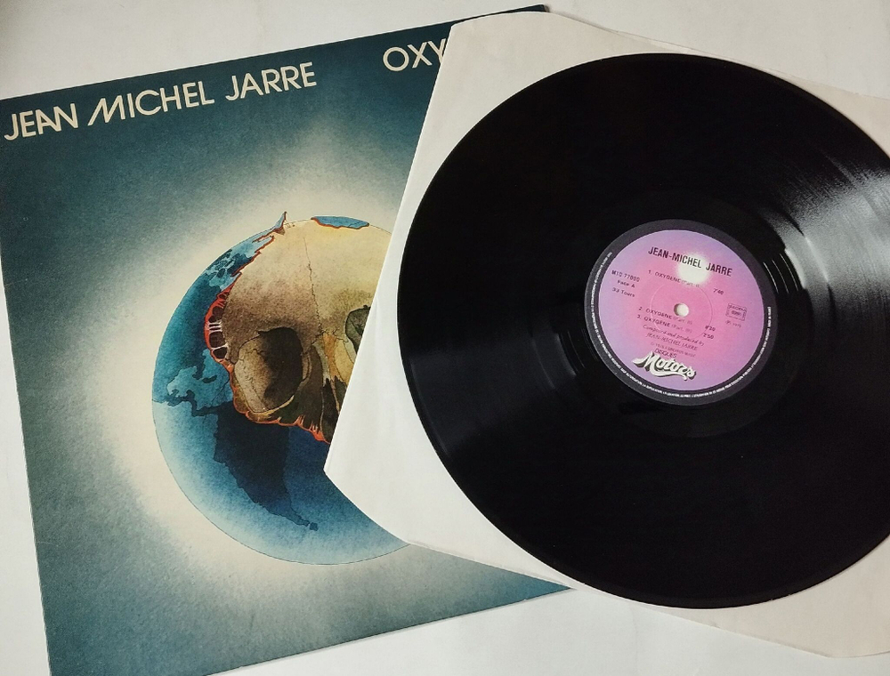 Винтажная виниловая пластинка LP Jean Michel Jarre Oxygene (France 1976)