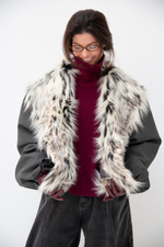 Куртка с эко-мехом FINN