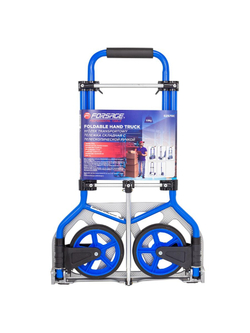 Тележка ручная складная с телескопической ручкой г/п 100кг Forsage F-GZS70C