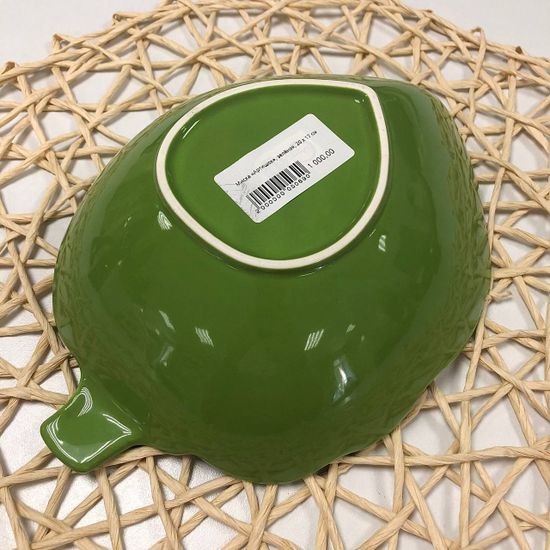 Миска «Артишок», зелёная, 20 х 17 см