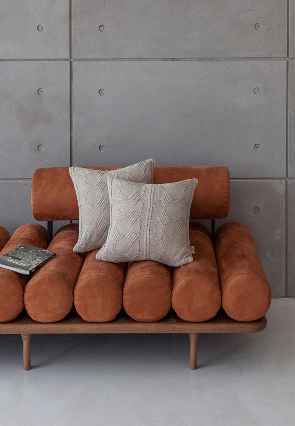 Наволочка декоративная 40x40 Luxberry Lux 64 пудровая