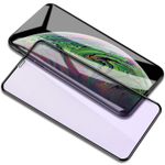 Защитное стекло "Оптима" для iPhone Xs Max/11 Pro Max Черный (Закалённое, полное покрытие)