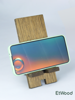 подставка для смартфона, дуб темный