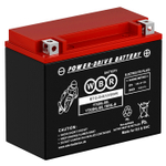 Аккумулятор WBR MT AGM YTX20L-BS для запуска двигателя мотоциклов, скутеров, гидроциклов, квадроциклов, снегоходов и мотовездеходов