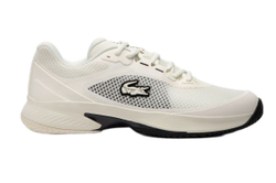Мужские кроссовки теннисные Lacoste Tech Point Tennis - off white/black