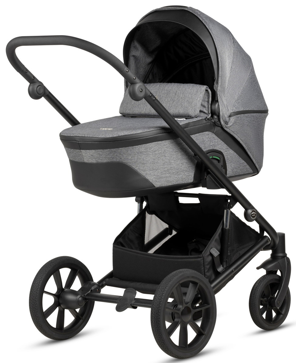 Детская коляска Noordi Aqua V2 3 в 1 с автокреслом Terra Black 1482633 Dark Grey