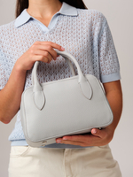 Кожаная сумка Polly summer DBR 31401 серый гранит