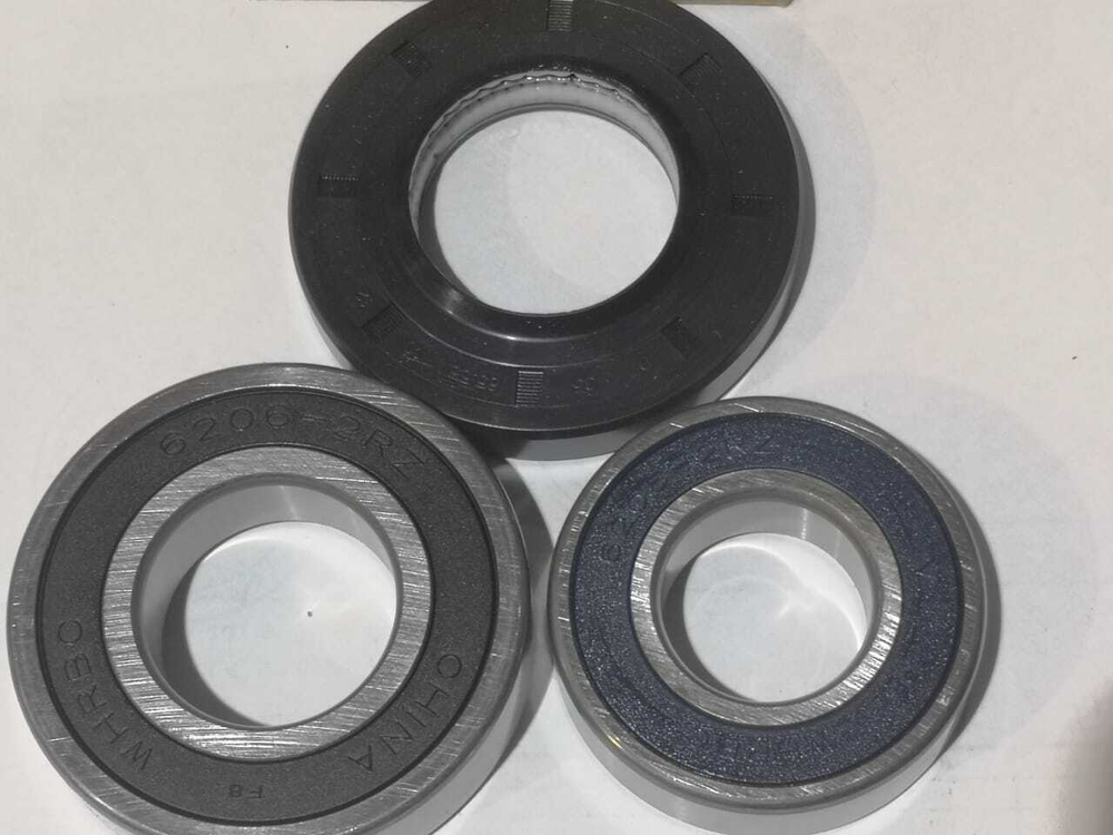 Ремкомплект 35x65.55x10/12  6205 - 6206 стиральной машины Samsung (Самсунг) подшипник плюс сальник плюс смазка