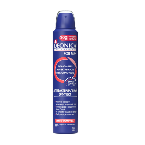 ДЕОНИКА муж дез спр 200мл Антибак эфф 48ч (5418)