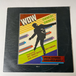 Винтажная виниловая пластинка LP Сборник Wow Dance Vol. 3 (Индия 1990) (Pet Shop Boys, Sandy Wilson)