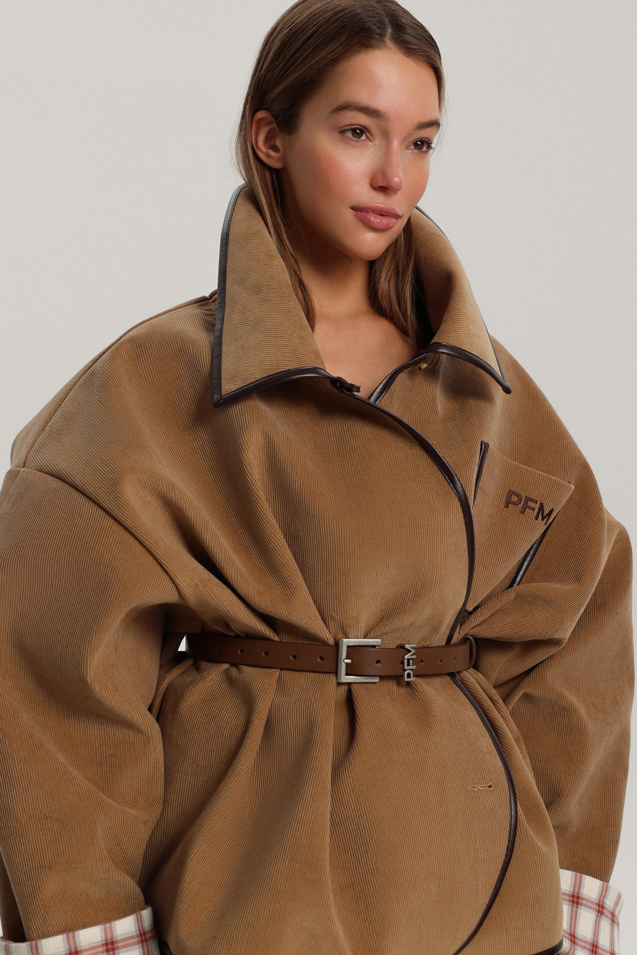 Бомбер двусторонний из вельвета