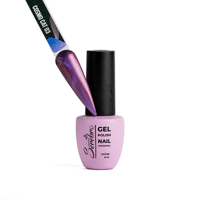 Serebro, Гель-лак "Cosmo cat" №03, 8 мл