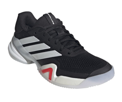 Теннисные кроссовки Adidas Barricade 14 M CL - core black/zero metallic/lucid red