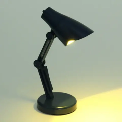 Настольная лампа «Sunshine» 4*4*11 см LED, батарейки AG3, 0.2W, Темный синий