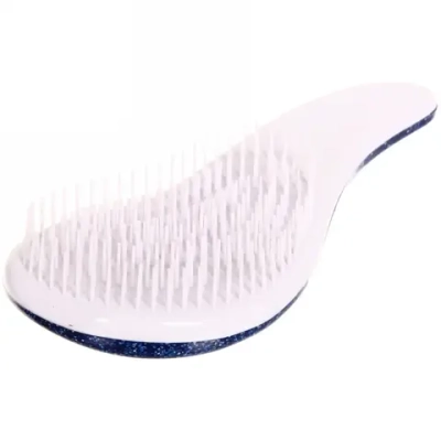 Расческа массажная «Компактная-блекс», цвет синий, 15см (в коробке)