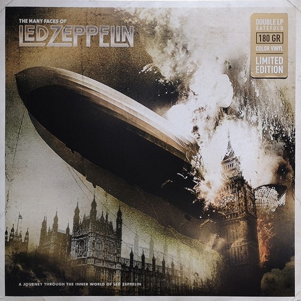 Сборник / The Many Faces Of Led Zeppelin (A Journey Through The Inner World Of Led Zeppelin)(Limited Edition)(Coloured Vinyl)(2LP)