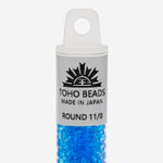 Японский бисер TOHO Round 11/0 (№3B), прозрачный