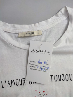 Футболка Colin's светлая 42 размер