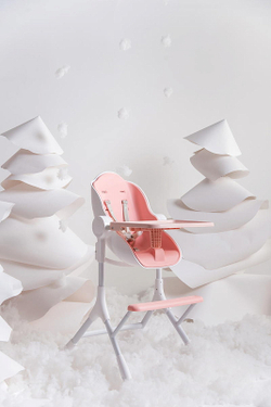 Стульчик для кормления Oribel Cocoon Z Розовая карамелька