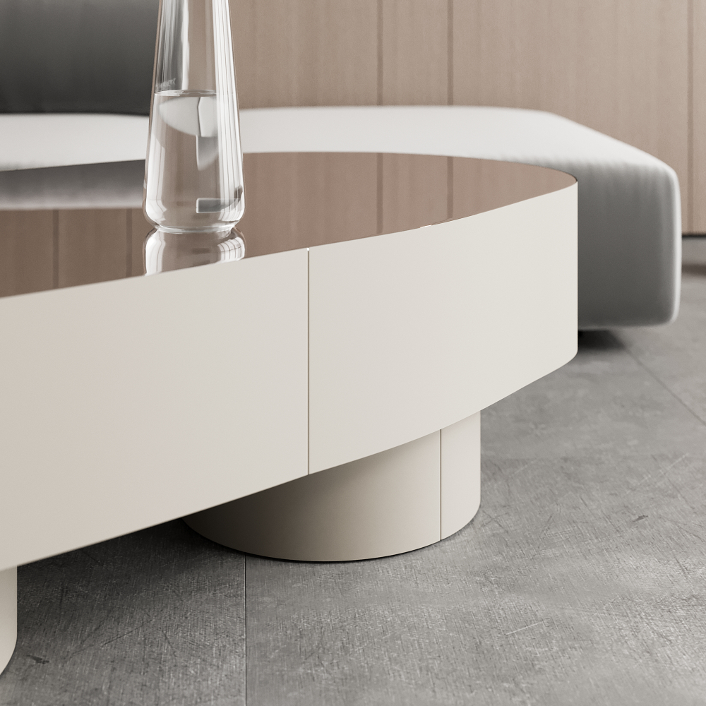 Стол Енисей 110 Бежевый