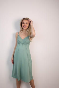 Комплект тройка для беременных и кормящих, пижама TO102-3; цвет: оливковый